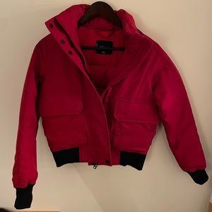 Everlane Red Puffer Jacket